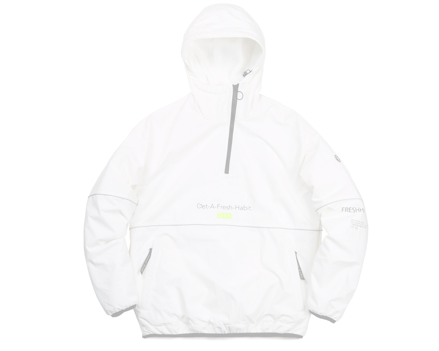SIDE ZIP UP OFF-WHITE / GAFH